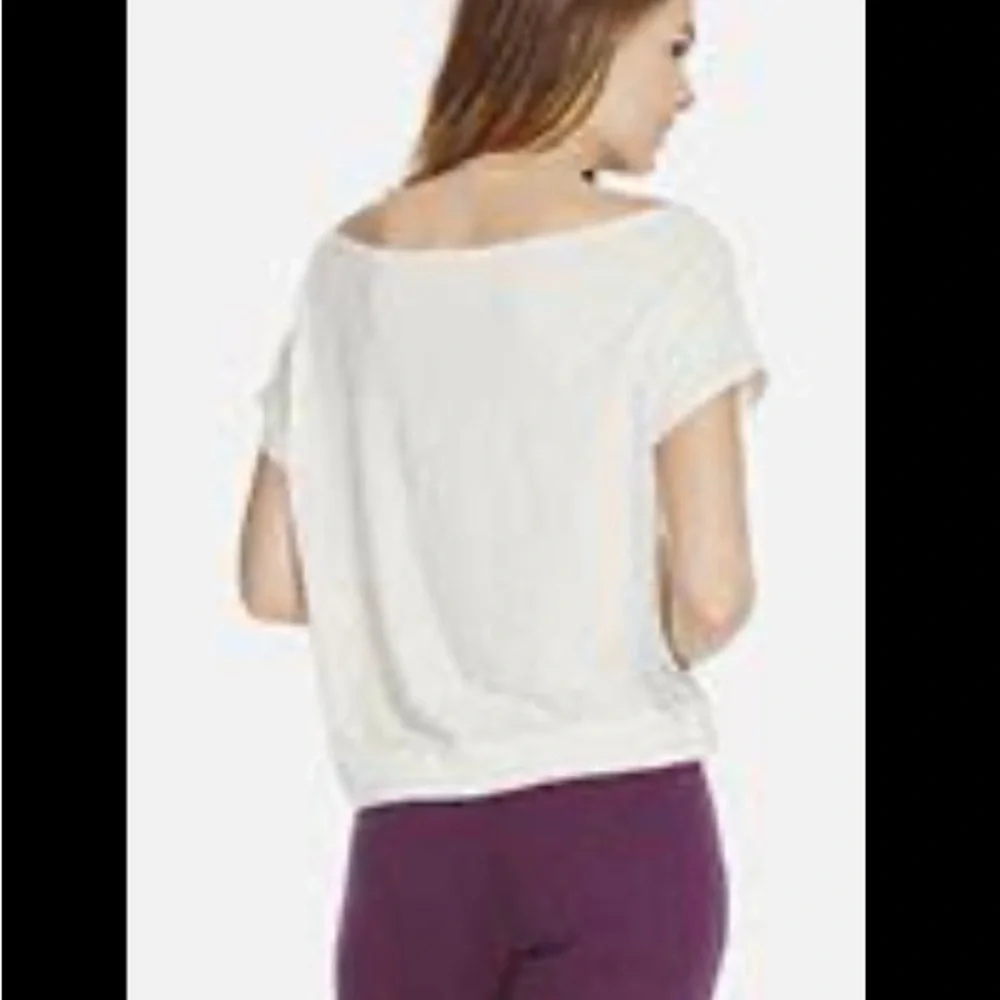 NWT Fabletics Vineyard Scoop Neck Short Sleeve Jersey T Shirt Womens XL - Picture 3 of 11